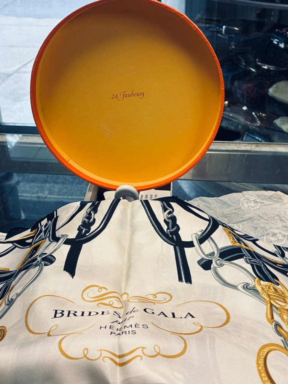 Hermès Brides de Gala Silk Scarf - By Hugo Grygkar Never used Carre 90